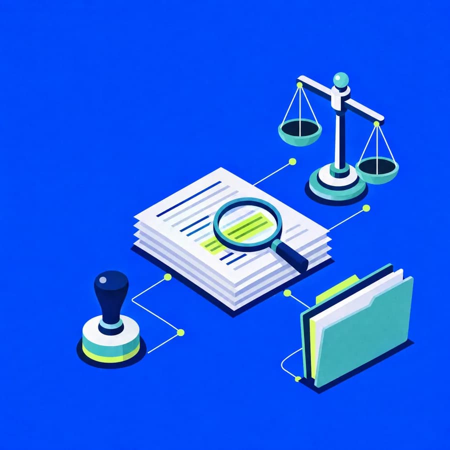 Ilustración del sector legal