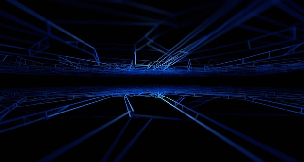 Abstract tech background